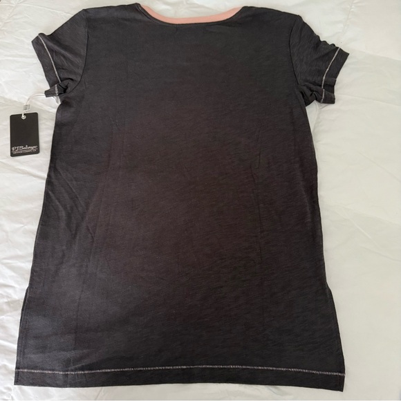 P.J. Salvage Womens I Have A Date with my dog Pajama Sleep T-shirt Grey Size XS - Picture 7 of 13